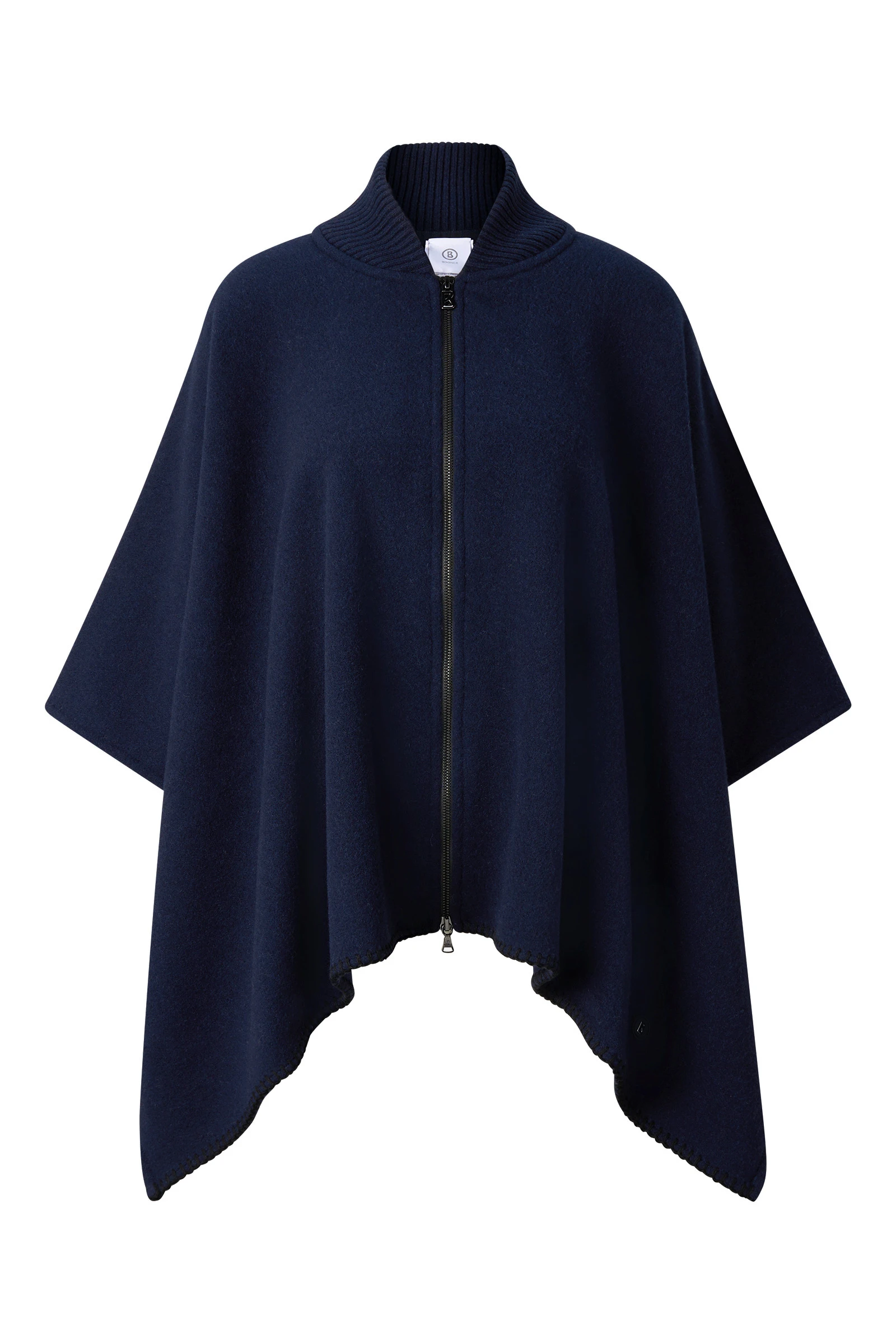 Bogner Nellie Wool Mix Poncho in Navy Bogner Nellie Wool Mix Poncho in Navy | Sweaters | Coveti