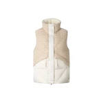 Bogner Netty Down Vest in Off White and Beige | Vests | Coveti