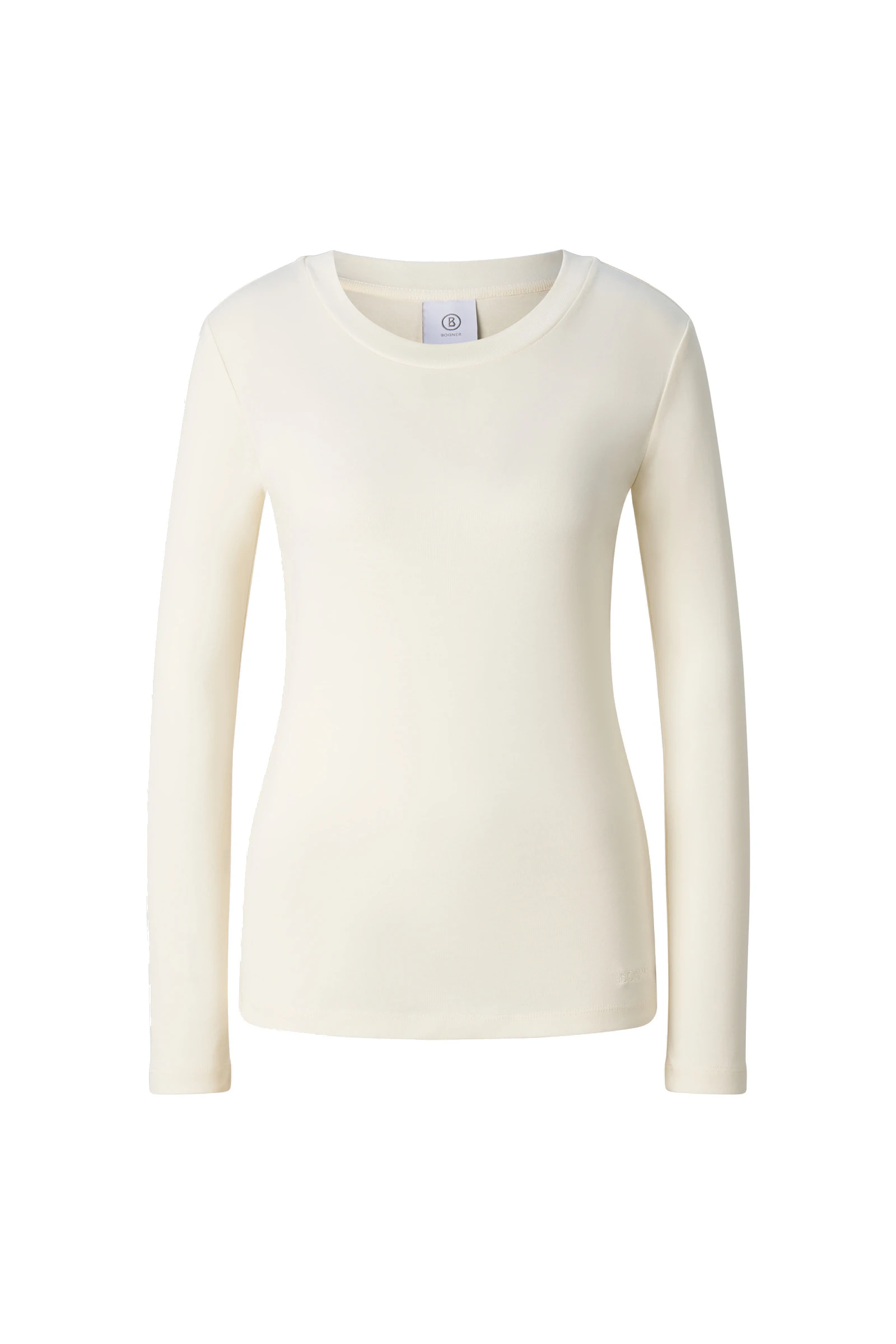 Bogner Nikini Cotton Long-Sleeved Top in Off White Bogner Nikini Cotton Long-Sleeved Top in Off White | Long Sleeve | Coveti