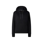 Bogner Nila Cotton Hoodie in Black | Hoodies | Coveti