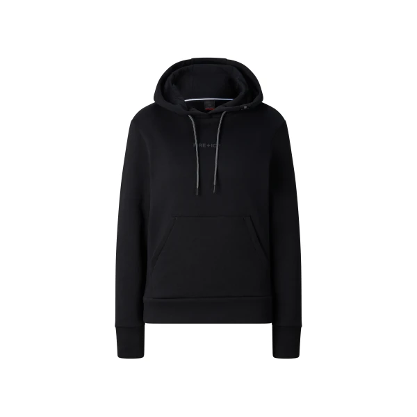 Bogner Nila Cotton Hoodie in Black | Hoodies | Coveti
