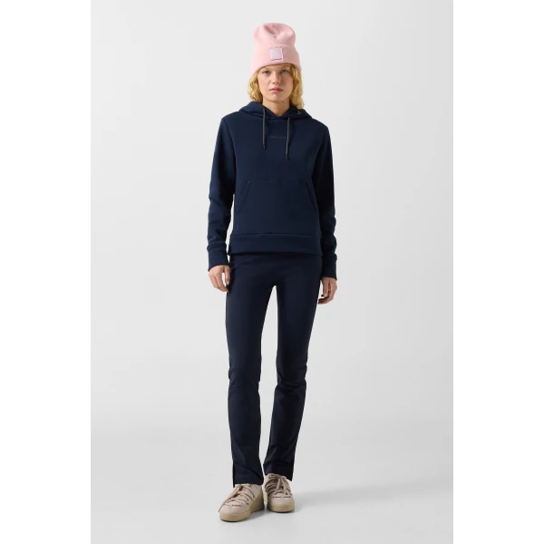 Bogner Nila Cotton Hoodie in Navy, view 5 | Hoodies | Coveti