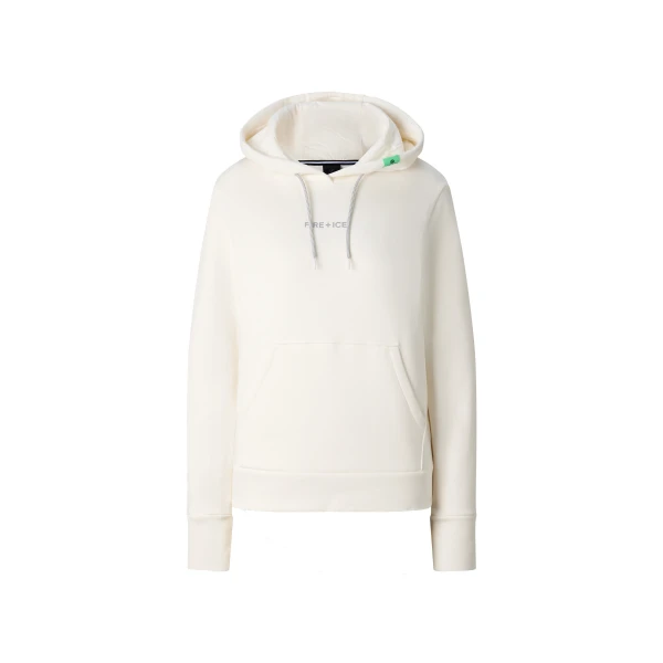 Bogner Nila Cotton Hoodie in Off White | Hoodies | Coveti
