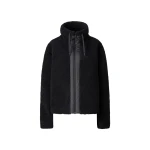 Bogner Ninetta Mid-Layer Teddy Jacket in Black | Jackets | Coveti