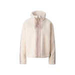 Bogner Ninetta Mid-Layer Teddy Jacket in Off White | Jackets | Coveti