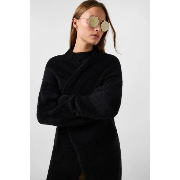 Bogner Oleana Cardigan in Black, view 6 | Cardigan | Coveti
