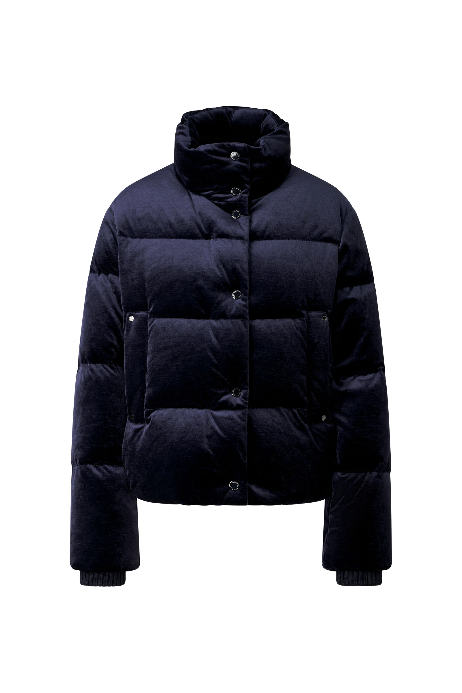 Bogner Oliva Velvet Down Jacket in Navy Bogner Oliva Velvet Down Jacket in Navy | Jackets | Coveti