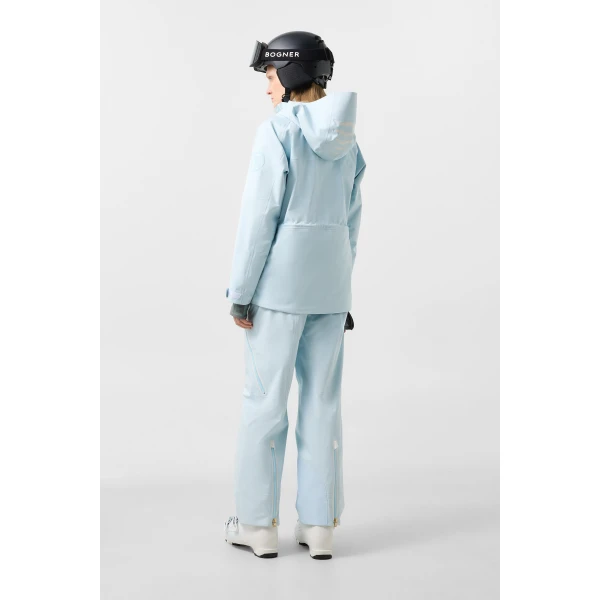 Bogner Peak Ski Jacket in Light Blue, view 5 | Jackets | Coveti