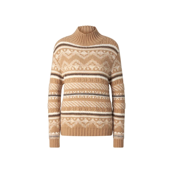 Rosa Norwegian Jumper in Camel