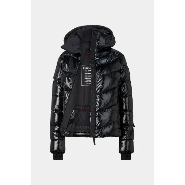 Bogner Saelly Ski Jacket in Black, view 2 | Jackets | Coveti