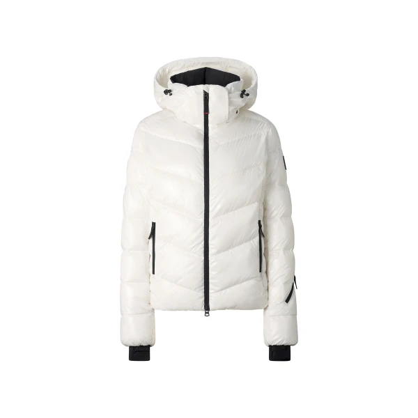 Bogner Saelly Ski Jacket in Off White | Jackets | Coveti