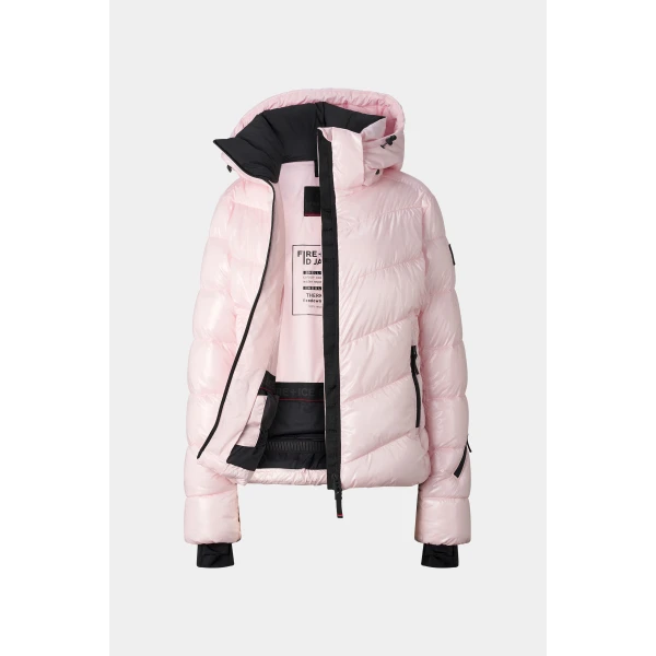 Bogner Saelly Ski Jacket in Pink, view 2 | Jackets | Coveti