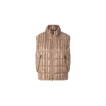 Bogner Sally Quilted Waistcoat in Camel | Vests | Coveti