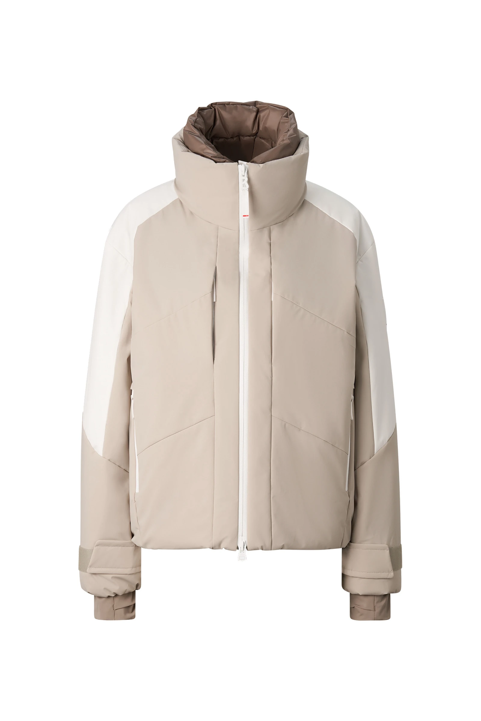 Bogner Sasha Ski Jacket in Beige and Off White Bogner Sasha Ski Jacket in Beige and Off White | Jackets | Coveti