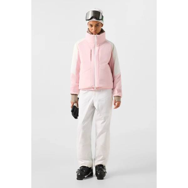 Bogner Sasha Ski Jacket in Pink, view 6 | Jackets | Coveti