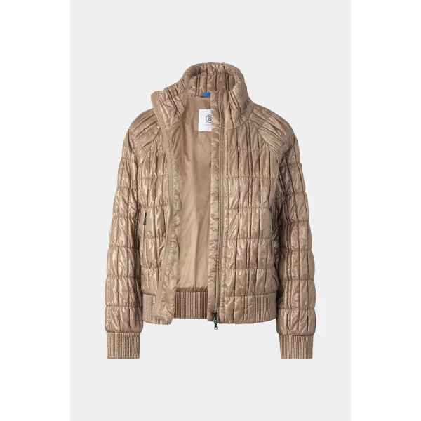 Bogner Sherry Quilted Jacket in Camel, view 2 | Jackets | Coveti