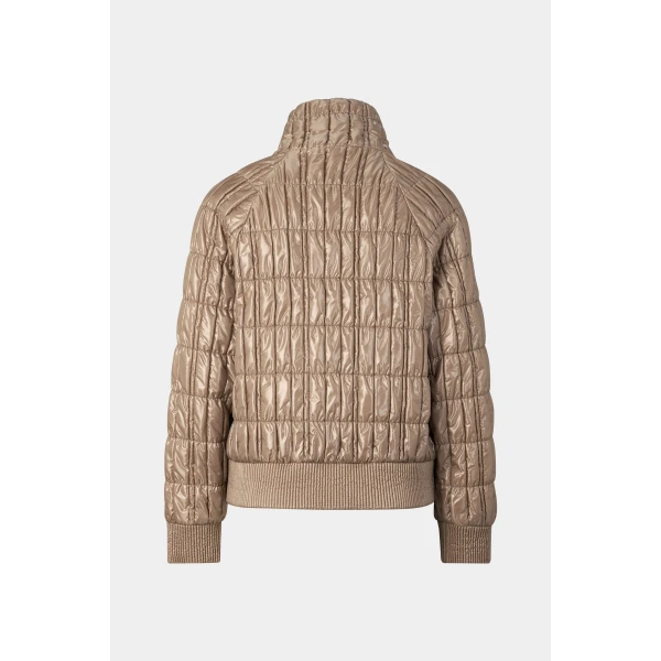 Bogner Sherry Quilted Jacket in Camel, view 3 | Jackets | Coveti