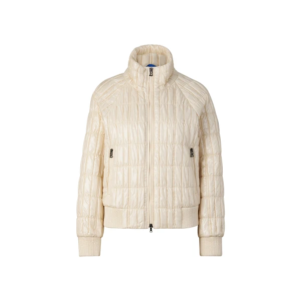 Bogner Sherry Quilted Jacket in Cream | Jackets | Coveti