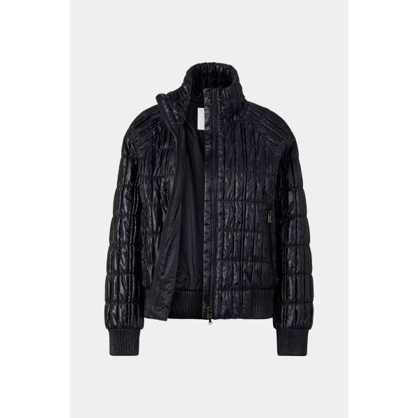 Bogner Sherry Quilted Jacket in Navy, view 2 | Jackets | Coveti