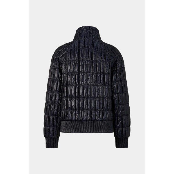 Bogner Sherry Quilted Jacket in Navy, view 3 | Jackets | Coveti