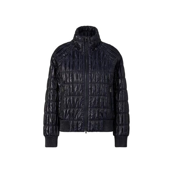 Bogner Sherry Quilted Jacket in Navy | Jackets | Coveti