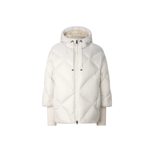 Bogner Sheryl Down Jacket in Off White | Jackets | Coveti