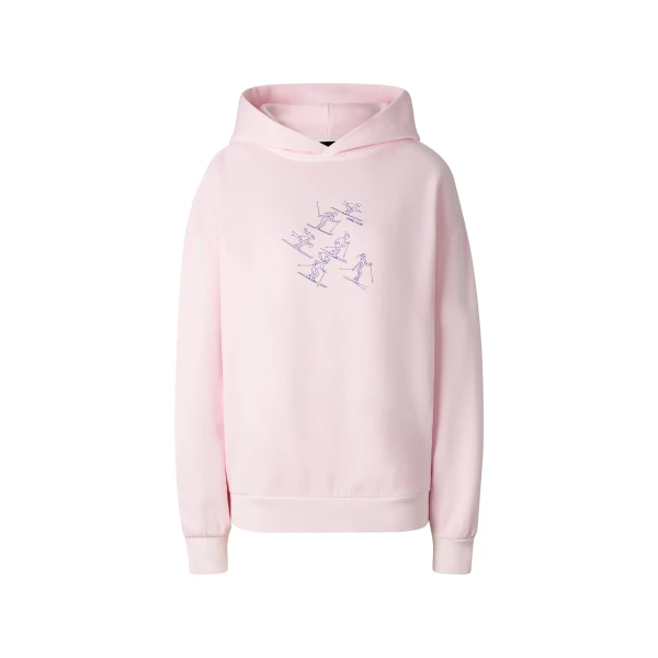 Bogner Sibel Cotton Hoodie in Pink | Hoodies | Coveti