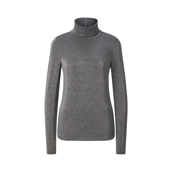 Bogner Silva Long-Sleeved Top in Grey | Long Sleeve | Coveti