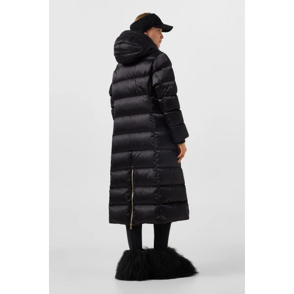 Bogner Suna Down Coat in Black, view 5 | Coats | Coveti