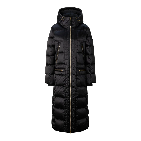 Suna Down Coat in Black