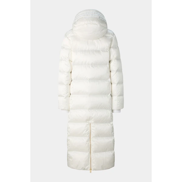 Bogner Suna Down Coat in Off White, view 3 | Coats | Coveti