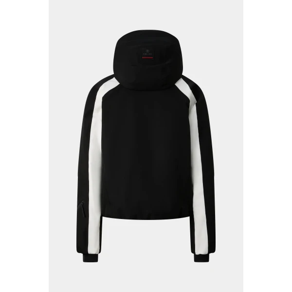 Bogner Tace Ski Jacket in Black and White, view 3 | Jackets | Coveti