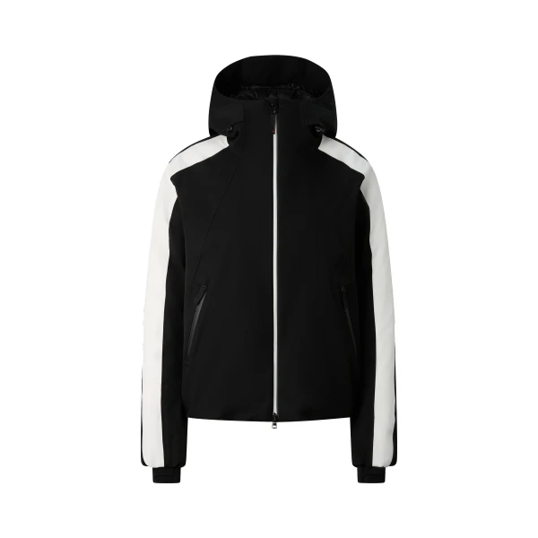 Bogner Tace Ski Jacket in Black and White | Jackets | Coveti