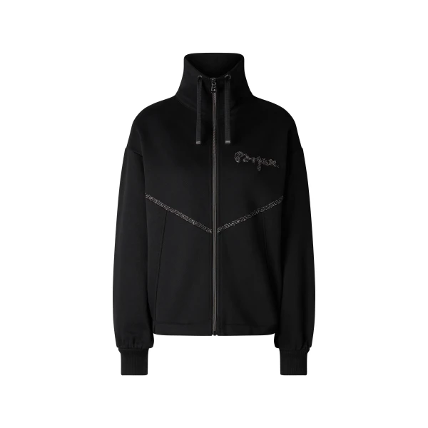 Tamara Jersey Jacket in Black