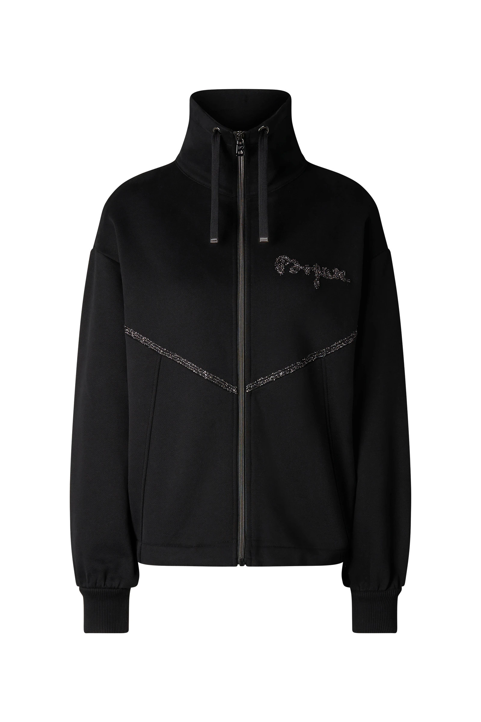 Bogner Tamara Jersey Jacket in Black Bogner Tamara Jersey Jacket in Black | Hoodies | Coveti