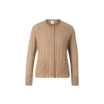 Bogner Tanja Virgin Wool and Cashmere Cardigan in Camel | Cardigan | Coveti