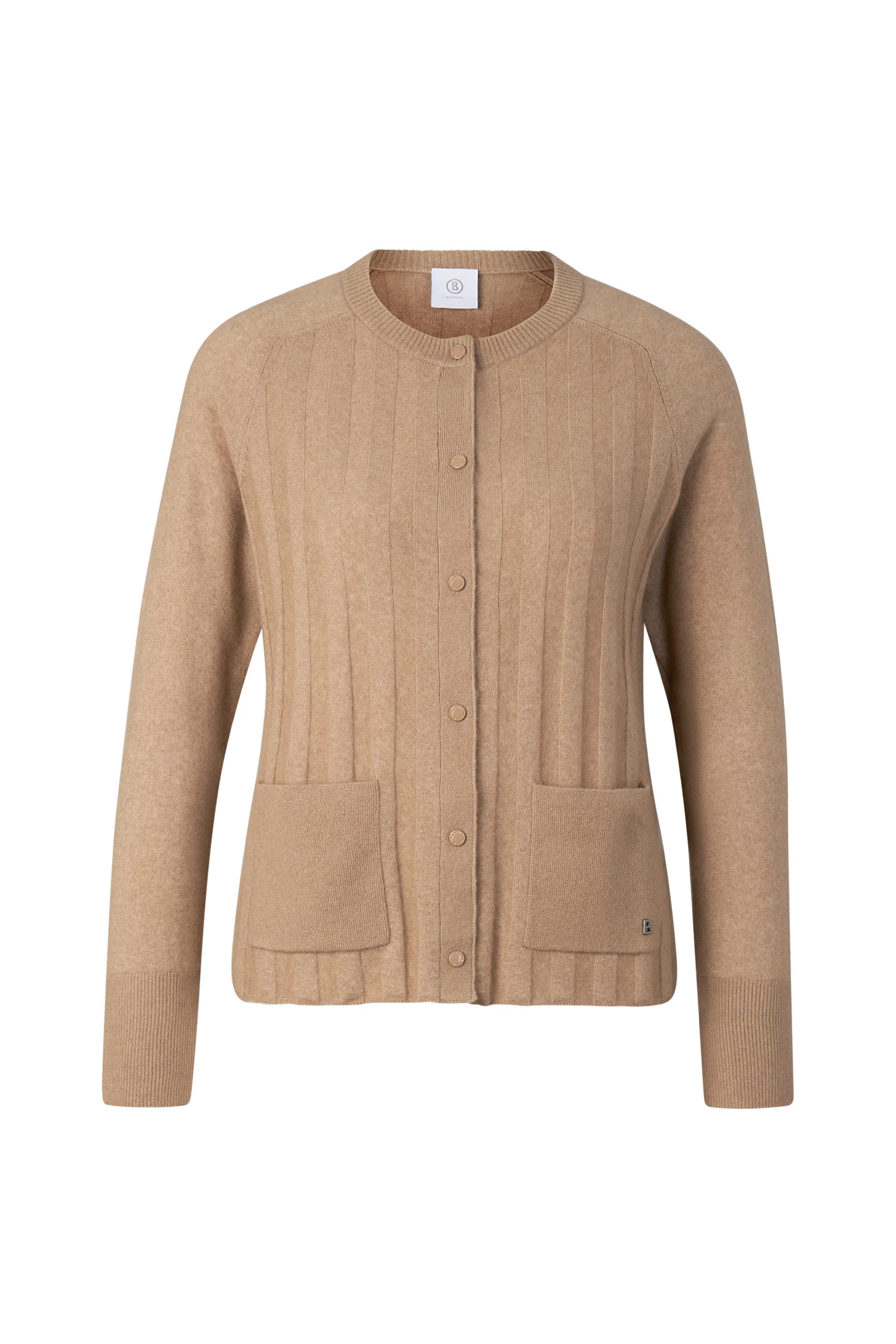 Bogner Tanja Virgin Wool and Cashmere Cardigan in Camel Bogner Tanja Virgin Wool and Cashmere Cardigan in Camel | Cardigan | Coveti