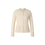 Bogner Tanja Virgin Wool and Cashmere Cardigan in Cream | Cardigan | Coveti
