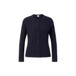 Bogner Tanja Virgin Wool and Cashmere Cardigan in Navy | Cardigan | Coveti