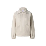 Bogner Tasha Jersey Jacket in Off White | Hoodies | Coveti