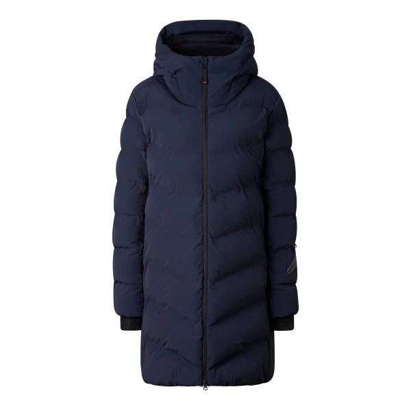 Bogner Tec-Aen Quilted Coat in Navy | Coats | Coveti