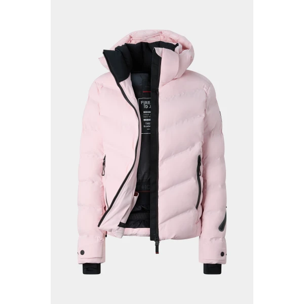 Bogner Tec-Seal Ski Jacket in Pink, view 2 | Jackets | Coveti