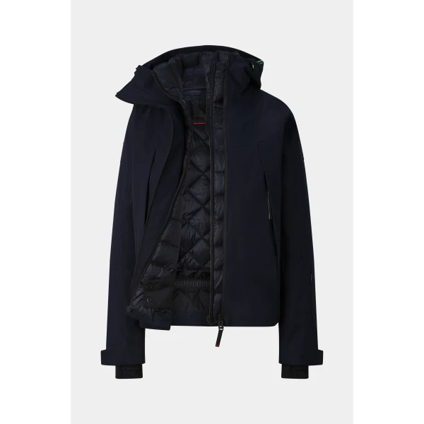 Bogner Tinka Ski Jacket in Navy, view 2 | Jackets | Coveti