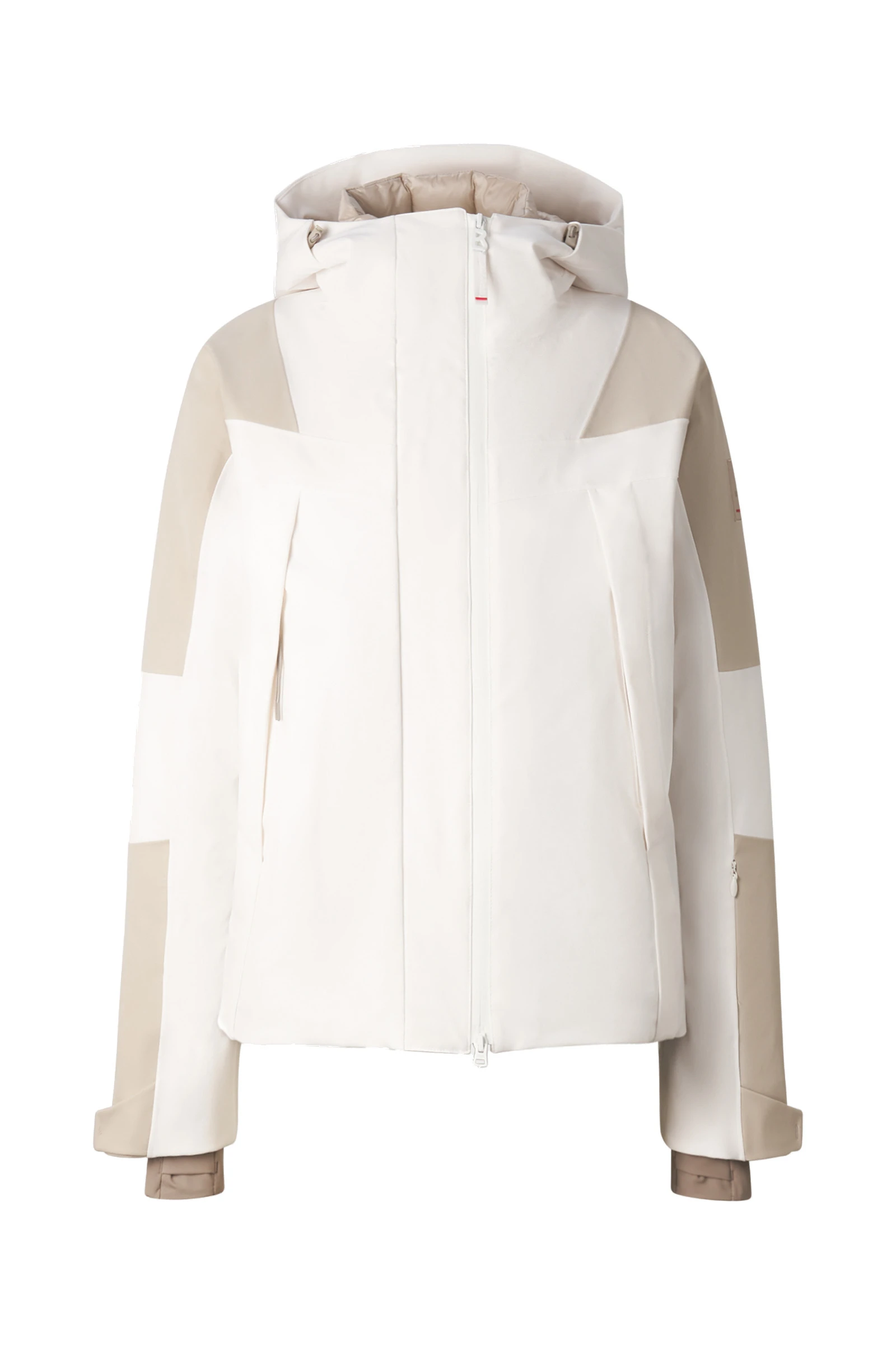 Bogner Tinka Ski Jacket in White and Beige Bogner Tinka Ski Jacket in White and Beige | Jackets | Coveti