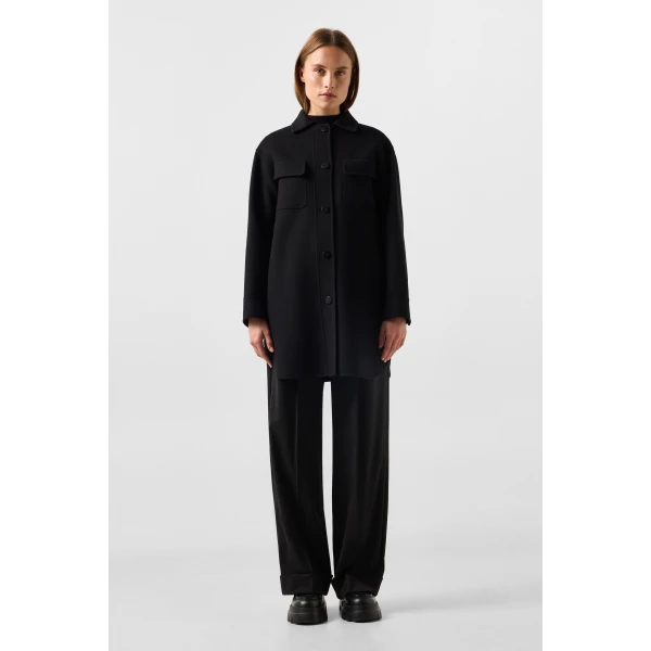 Bogner Tory Double-Faced Jacket in Black, view 6 | Jackets | Coveti