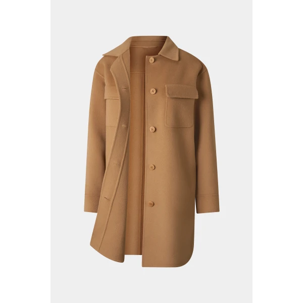 Bogner Tory Double-Faced Jacket in Camel, view 2 | Jackets | Coveti