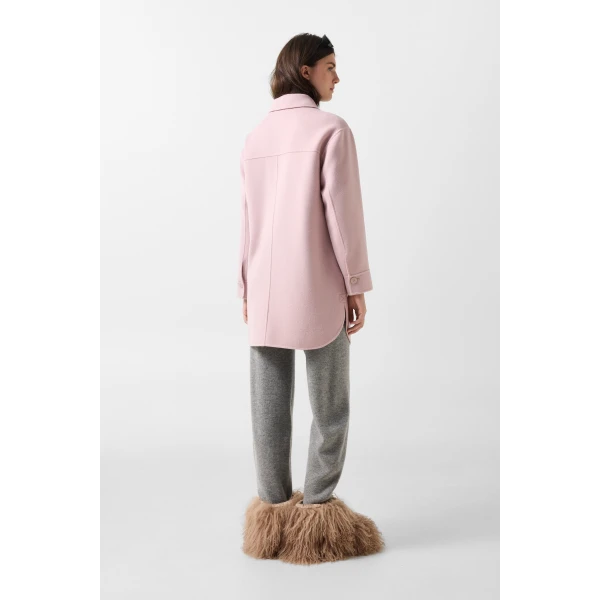 Bogner Tory Double-Faced Jacket in Rose, view 5 | Jackets | Coveti