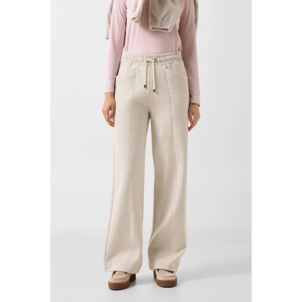 Bogner Toto Tracksuit Bottoms in Off White, view 3 | Sweatpants | Coveti