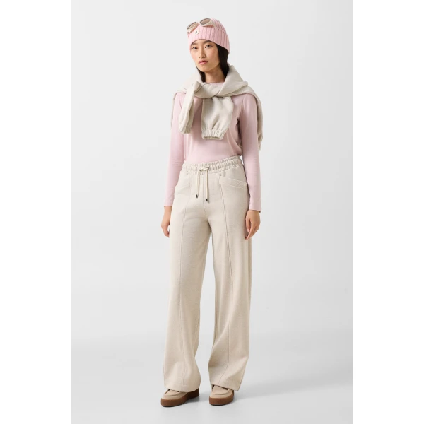 Bogner Toto Tracksuit Bottoms in Off White, view 5 | Sweatpants | Coveti