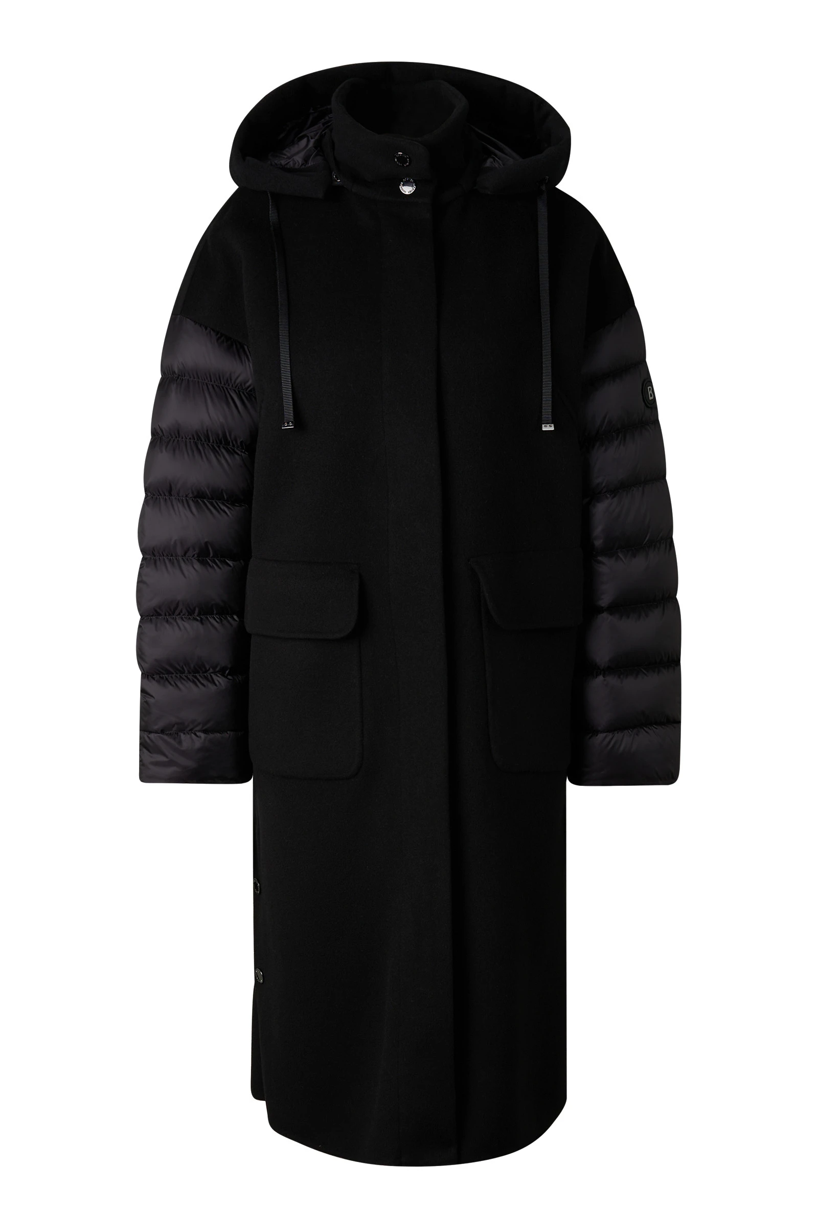 Bogner Trisha Double-Faced Wool Coat in Black Bogner Trisha Double-Faced Wool Coat in Black | Wool Coat | Coveti
